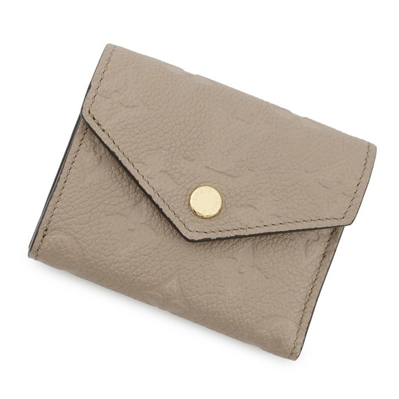 Louis Vuitton Monogram Empreinte Zoe Tri-fold Wallet M69800 in Greige - Picture 1 of 13